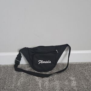 Black Belt Bag with Branding